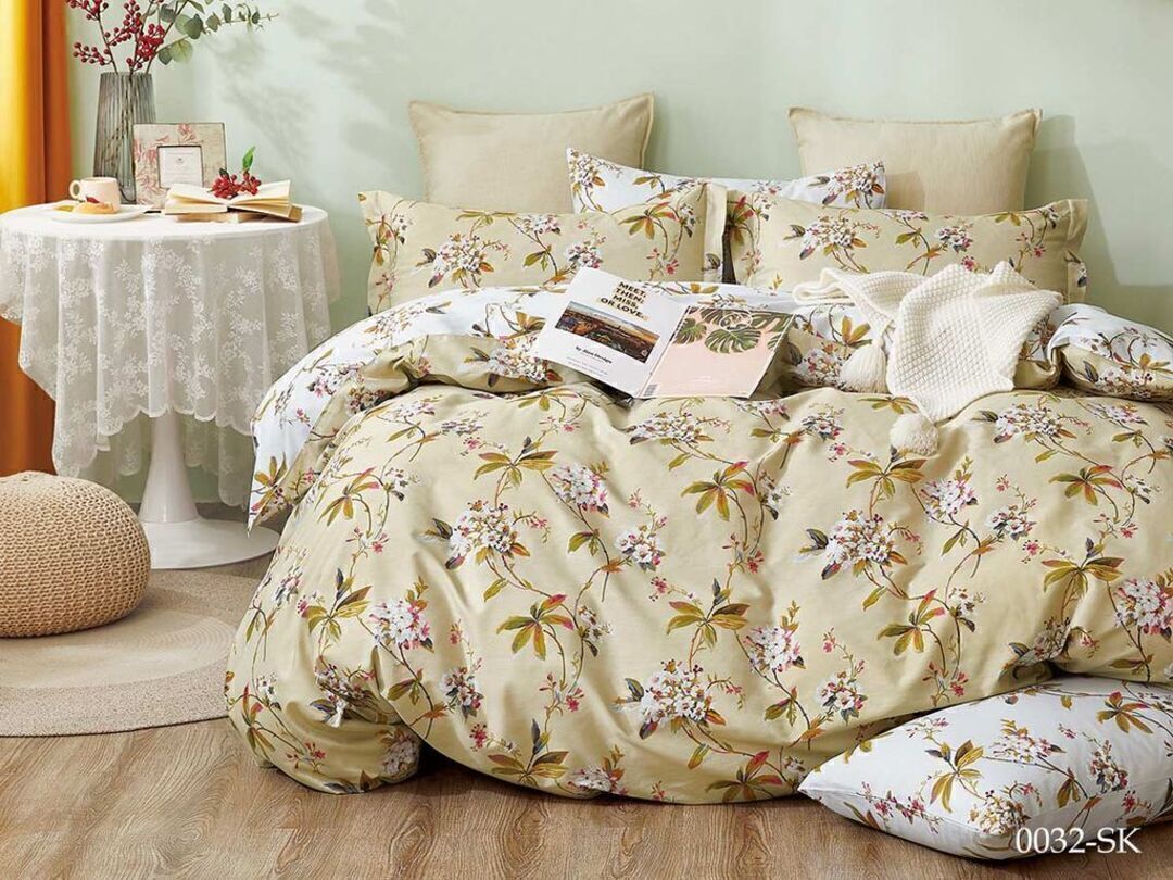 КПБ 1,5сп сатин в коробке (нав 70*70) Satin de Luxe SK Клео <0032-SK Скидка>