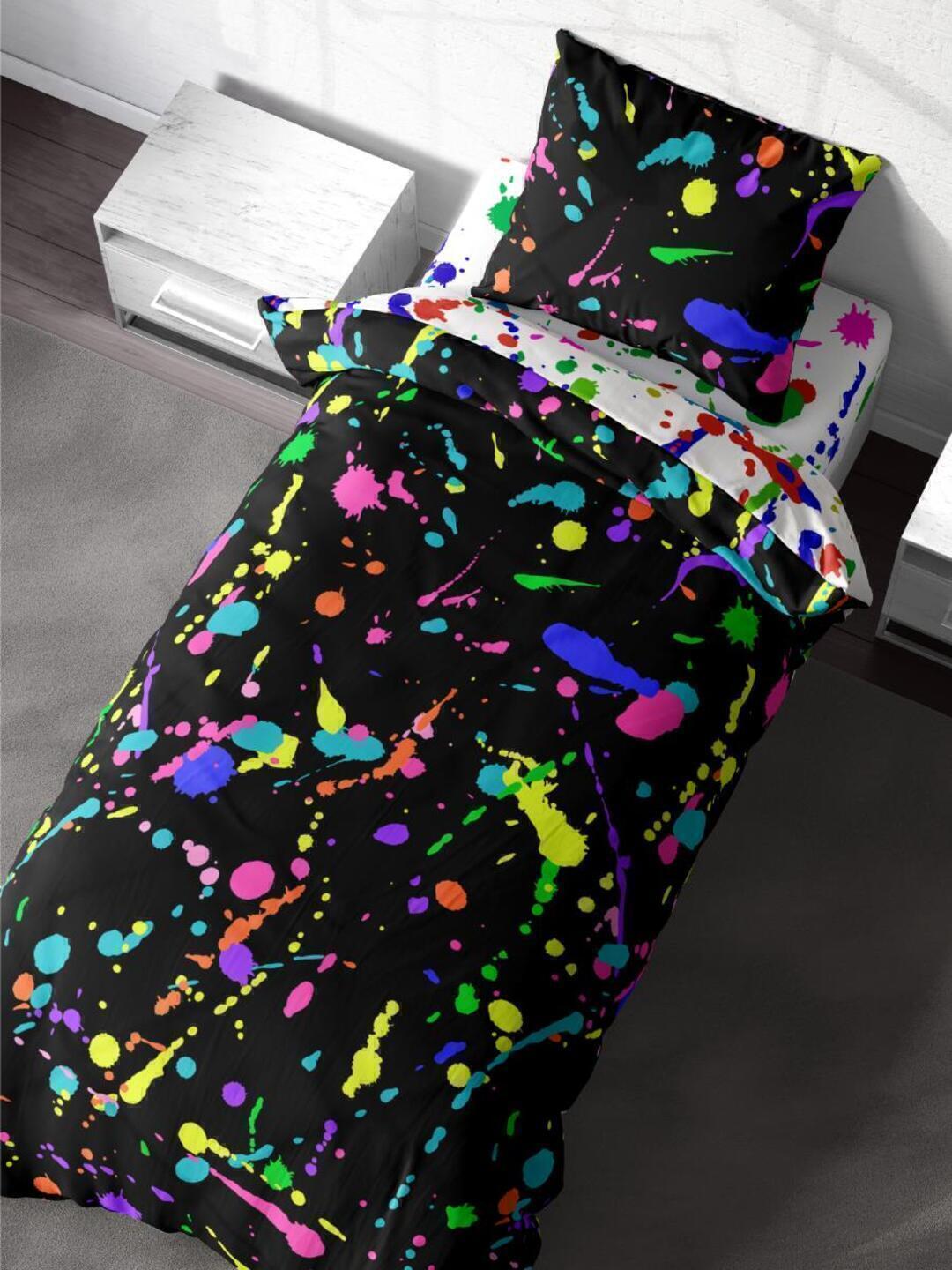 КПБ 1,5сп перкаль Crazy Getup <911534 Paint рис. 16544-1/16544-2>