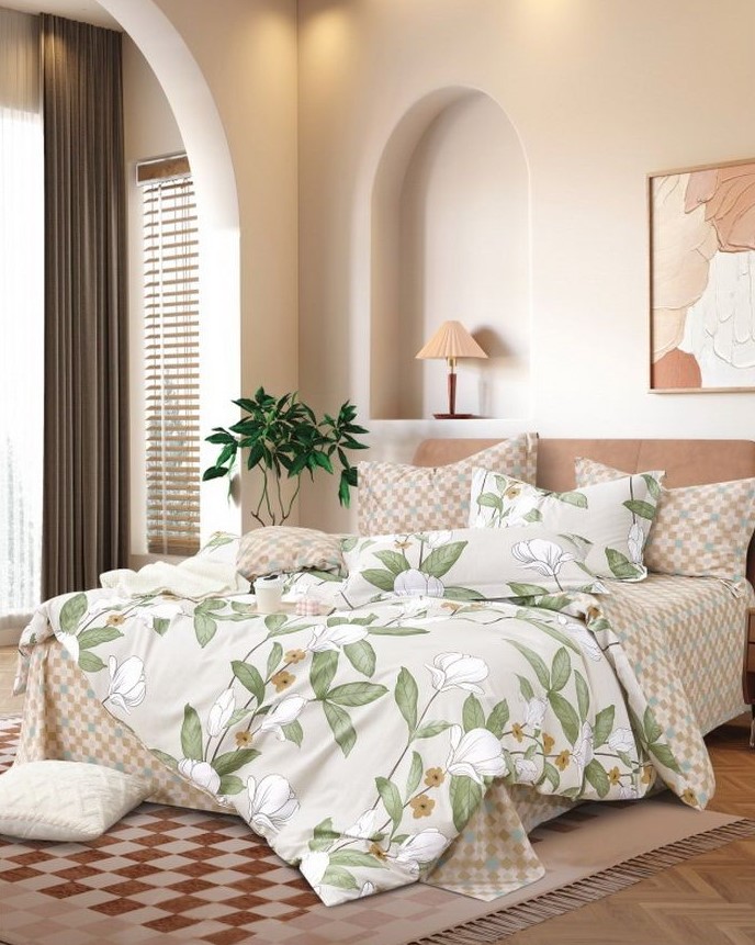 КПБ 1,5сп сатин Люксор <24-8 A/B (N)>