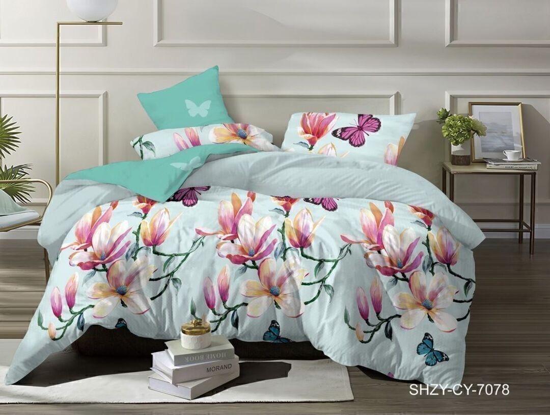 КПБ 2сп поплин с европростыней Люксор <7078 А/В Скидка>