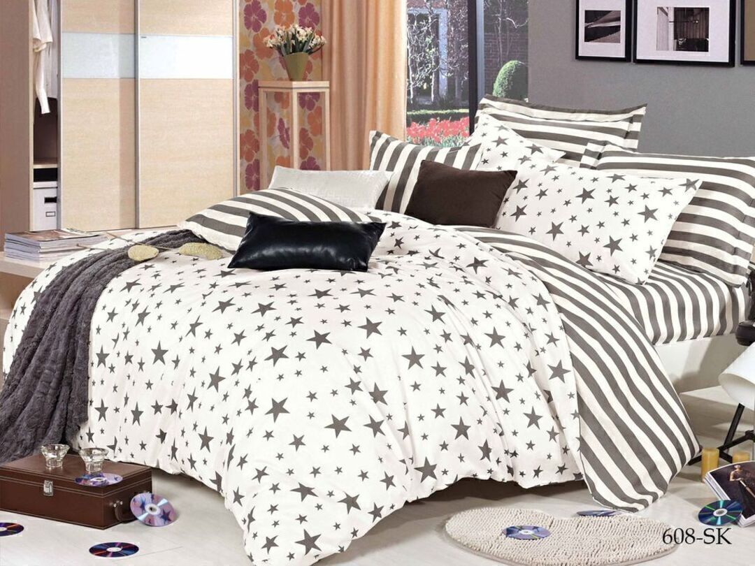 КПБ 1,5сп сатин в коробке (нав 70*70) Satin de Luxe SK Клео <608-SK>