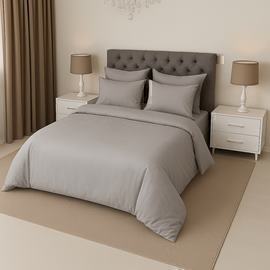 КПБ сатин однотонный Темно-синяя коллекция Реноме 