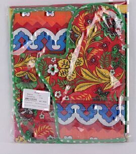 Набор кухонный (фартук, рукавичка-2шт) (арт.1616,2121)