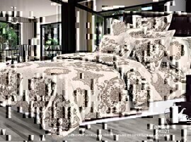 КПБ евро бязь Люкс Бояртекс (Акварель) <021>